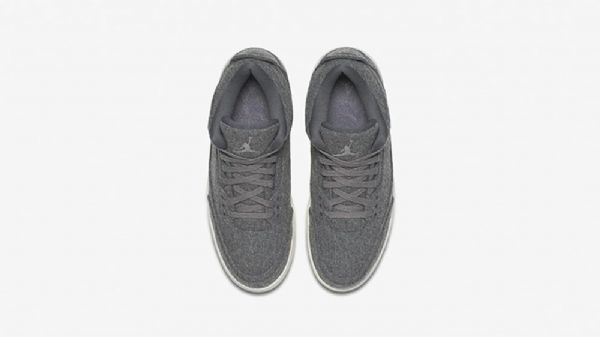 Nike Air Jordan 3 Uldsko Til Mænd Grå