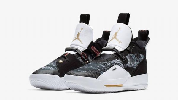 Nike Air Jordan 33 Tiger Sko Til Mænd Camouflage Sort