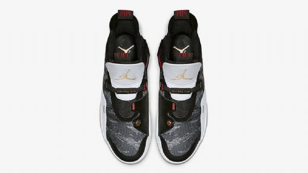 Nike Air Jordan 33 Tiger Sko Til Mænd Camouflage Sort