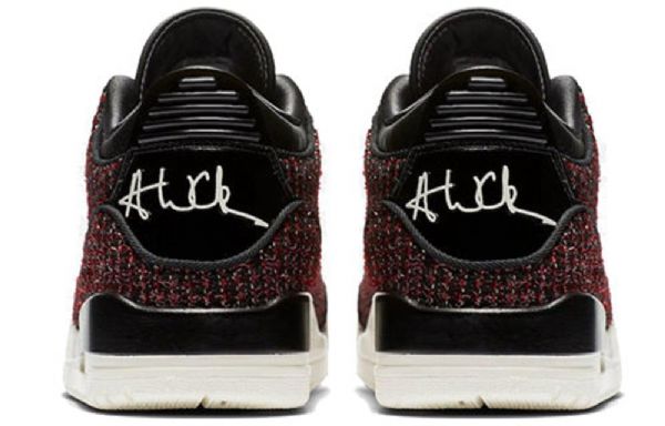 Nike Anna Wintour Air Jordan 3 Retro Basketball Sko Til Damer Rød