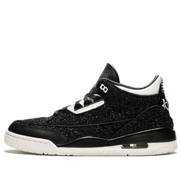 Nike Anna Wintour Air Jordan 3 Retro Basketball Sko Til Damer Sort