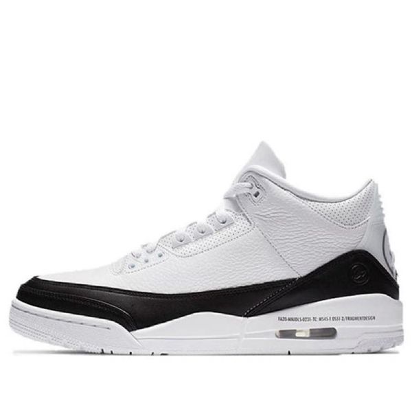 Nike Fragment Design Air Jordan 3 Retro Sp Basketball Sko Til Mænd Hvid