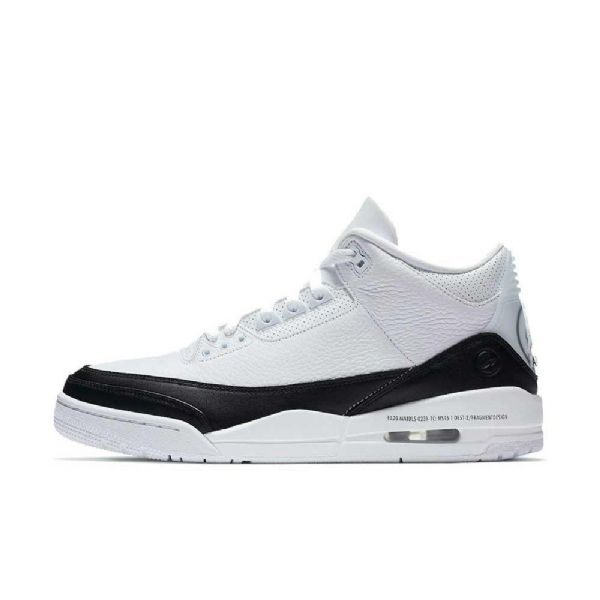 Nike Fragment Design Jordan 3 Sko Til Damer Hvid Sort