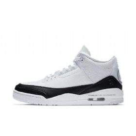 Nike Fragment Design Jordan 3 Sko Til Damer Hvid Sort