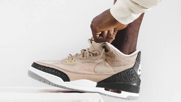 Nike Justin Timberlake Jordan 3 Bio Sko Til Mænd Beige