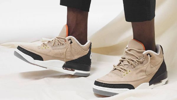 Nike Justin Timberlake Jordan 3 Bio Sko Til Mænd Beige