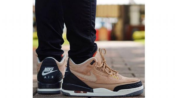 Nike Justin Timberlake Jordan 3 Bio Sko Til Mænd Beige