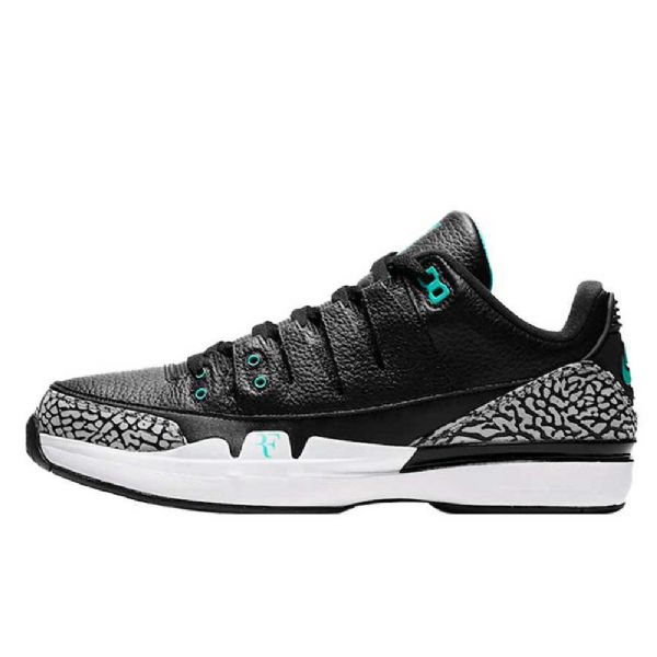 Nike Zoom Vapor Air Jordan 3 Atmos Jade Sko Til Mænd Sort