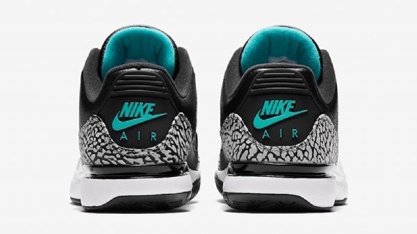 Nike Zoom Vapor Air Jordan 3 Atmos Jade Sko Til Mænd Sort