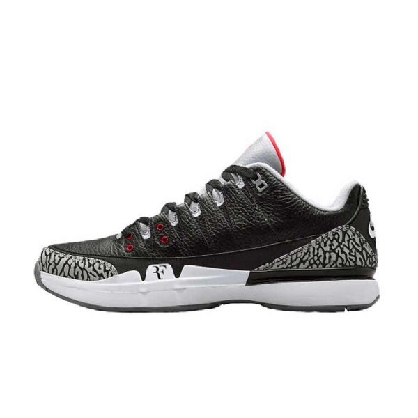 Nike Zoom Vapor Air Jordan 3 Sko Til Mænd Sort