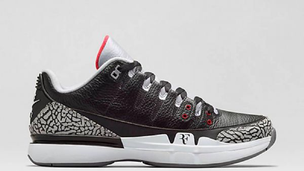Nike Zoom Vapor Air Jordan 3 Sko Til Mænd Sort