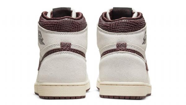 Nike A Ma Maniére Air Jordan 1 High Tops Sko Til Mænd Brun