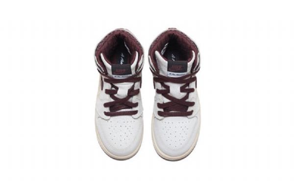 Nike A Ma Maniére Air Jordan 1 Høje Overdele Og Td Sko Til Børn Lysegrå