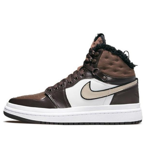 Nike Air Jordan 1 Acclimate Retro Basketball Sko Til Damer Chokoladebrun
