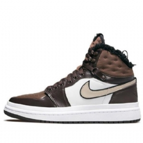Nike Air Jordan 1 Acclimate Retro Basketball Sko Til Damer Chokoladebrun