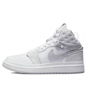 Nike Air Jordan 1 Acclimate Retro Basketball Sko Til Damer Hvid Grå