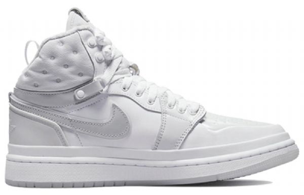 Nike Air Jordan 1 Acclimate Retro Basketball Sko Til Damer Hvid Grå