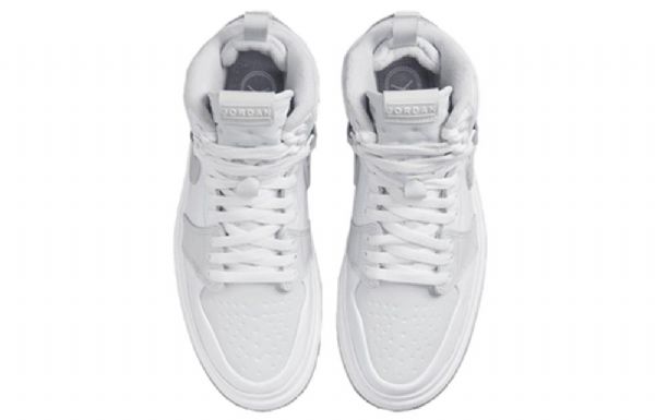 Nike Air Jordan 1 Acclimate Retro Basketball Sko Til Damer Hvid Grå