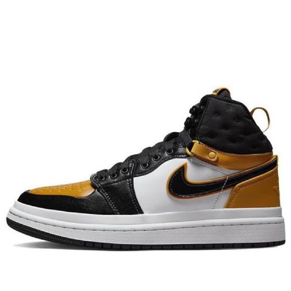 Nike Air Jordan 1 Acclimate Sko Til Damer Sort Gul