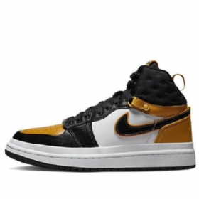 Nike Air Jordan 1 Acclimate Sko Til Damer Sort Gul