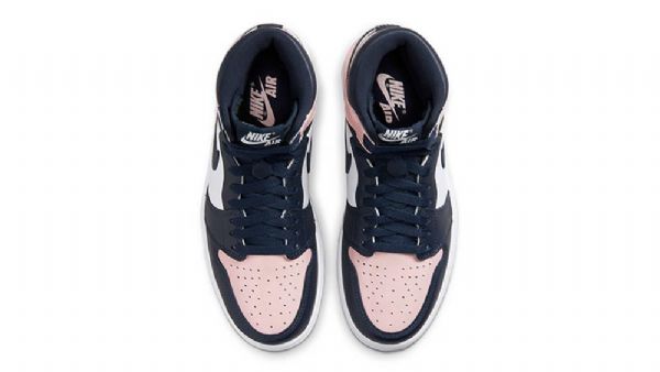 Nike Air Jordan 1 Atmosphere Sko Til Damer Lyserød