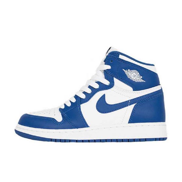 Nike Air Jordan 1 Bg Storm Sko Til Mænd Blå