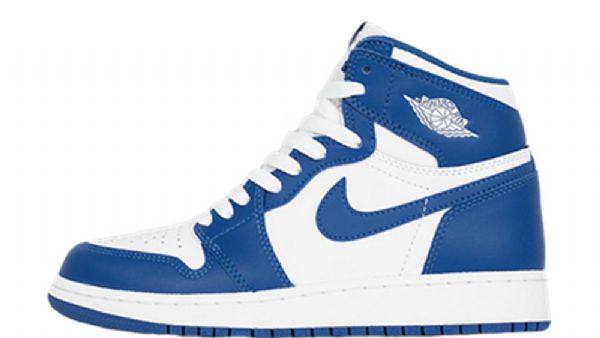 Nike Air Jordan 1 Bg Storm Sko Til Mænd Blå