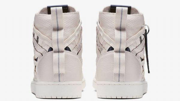 Nike Air Jordan 1 Cargo Cream Sko Til Mænd Grå