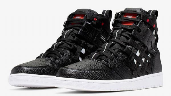 Nike Air Jordan 1 Cargo Sko Til Mænd Sort