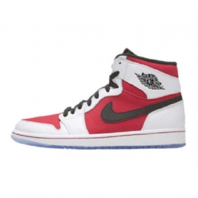 Nike Air Jordan 1 Carmine Sko Til Mænd Hvid Rød Sort