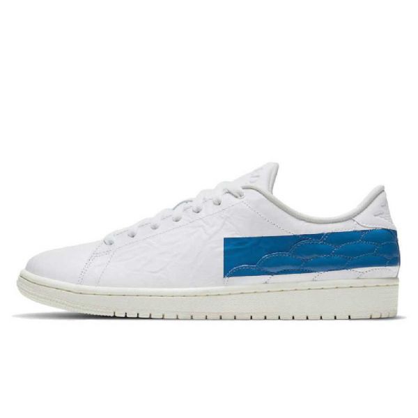 Nike Air Jordan 1 Center Court Military Sko Til Mænd Blå