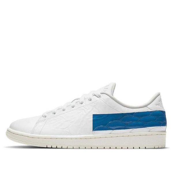 Nike Air Jordan 1 Center Court Retro Basketball Sko Til Mænd Blå
