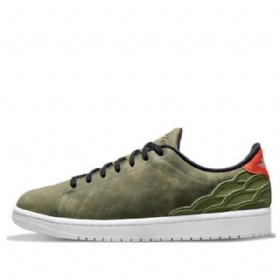 Nike Air Jordan 1 Center Court Retro Basketball Sko Til Mænd Grøn