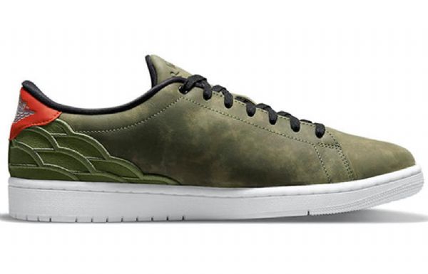Nike Air Jordan 1 Center Court Retro Basketball Sko Til Mænd Grøn