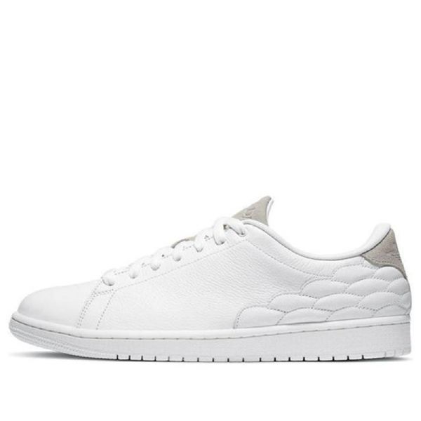 Nike Air Jordan 1 Center Court Retro Basketball Sko Til Mænd Hvid