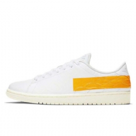 Nike Air Jordan 1 Center Court Sko Til Mænd Guld