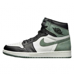 Nike Air Jordan 1 Clay Sko Til Damer Grøn