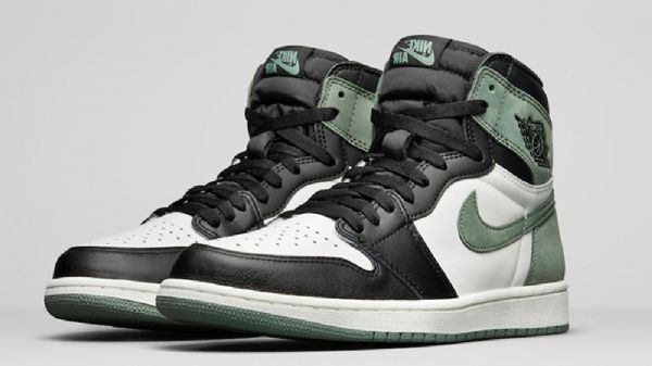 Nike Air Jordan 1 Clay Sko Til Damer Grøn