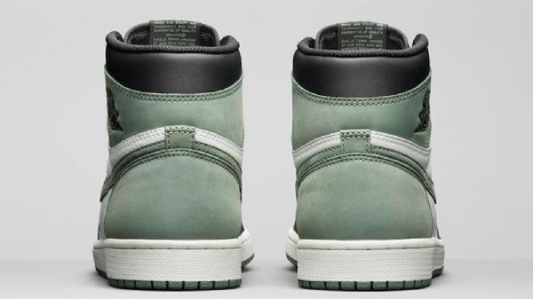 Nike Air Jordan 1 Clay Sko Til Damer Grøn