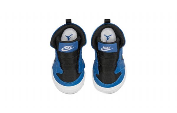 Nike Air Jordan 1 Crib Bootie Sko Til Børn Mørkeblå