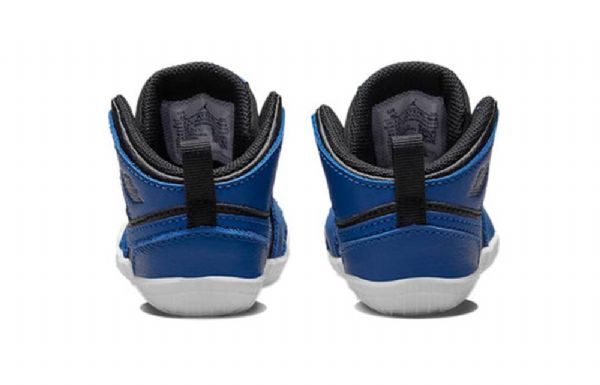Nike Air Jordan 1 Crib Bootie Sko Til Børn Mørkeblå