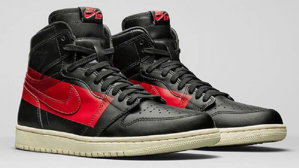 Nike Air Jordan 1 Defiant Sko Til Mænd Sort Rød