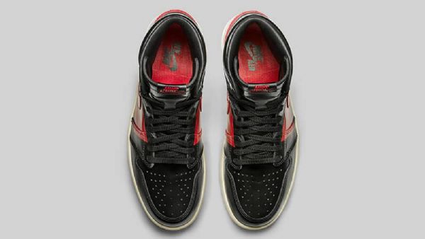 Nike Air Jordan 1 Defiant Sko Til Mænd Sort Rød