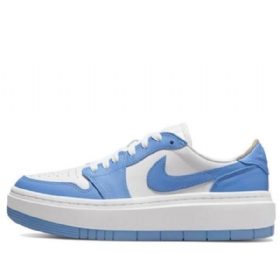 Nike Air Jordan 1 Elevate Low Toppe Retro Basketball Sko Til Damer Blå