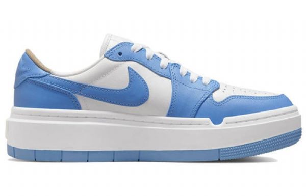 Nike Air Jordan 1 Elevate Low Toppe Retro Basketball Sko Til Damer Blå
