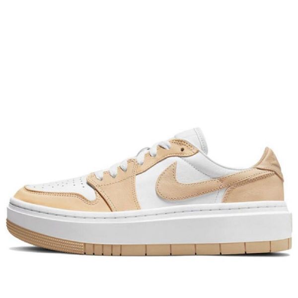 Nike Air Jordan 1 Elevate Low Toppe Retro Basketball Sko Til Damer Hvid