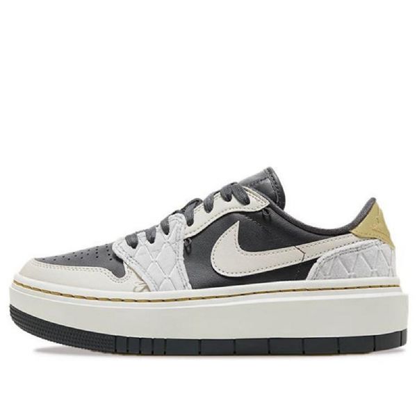 Nike Air Jordan 1 Elevate Low Toppe Se Retro Basketball Sko Til Damer Grå