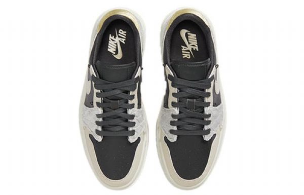 Nike Air Jordan 1 Elevate Low Toppe Se Retro Basketball Sko Til Damer Grå