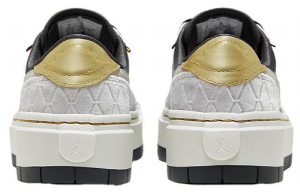 Nike Air Jordan 1 Elevate Low Toppe Se Retro Basketball Sko Til Damer Grå