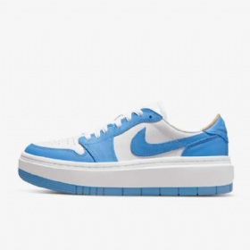 Nike Air Jordan 1 Elevate Low Toppe Se Sko Til Damer Hvid Blå